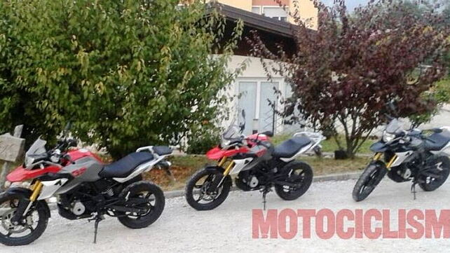 Production ready BMW G310GS spotted in Italy