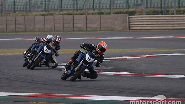 Prashant and Shyam share victory in Round 4 of TVS Apache RTR 200 Open category