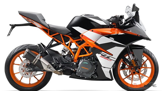 KTM RC390 unveiled in a new livery