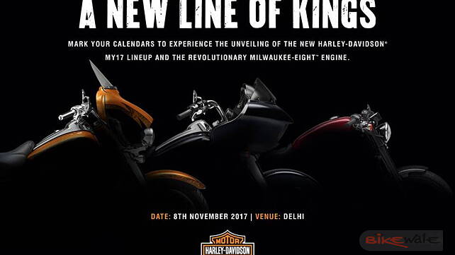 Harley-Davidson to launch three new cruisers on November 8