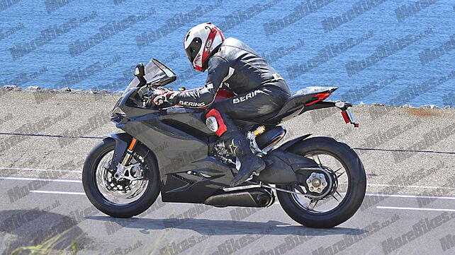 Ducati Project 1408 spied