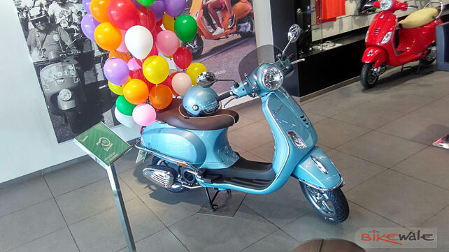 Vespa 70th Anniversary Edition launched in India at Rs 96,500