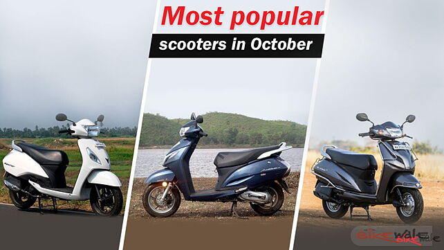 Most popular scooters in October