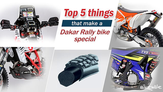 Top 5 things that make a Dakar Rally bike special