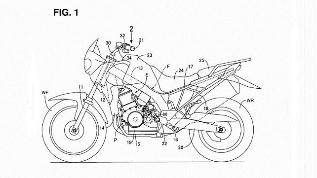 Honda developing a small displacement Dominator adventure bike