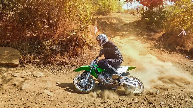 Kawasaki KLX110 First Ride Review - BikeWale