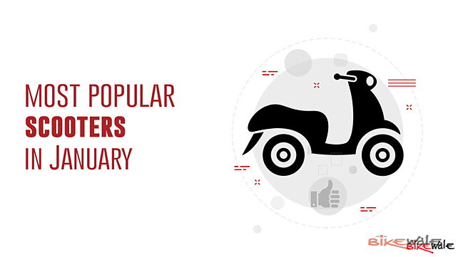 Most popular scooters in January