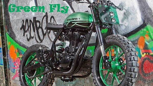Royal Enfield unveils Green Fly Classic 500 custom bike in Spain