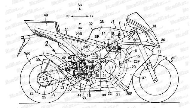 Honda’s V4 superbike patent drawings leaked
