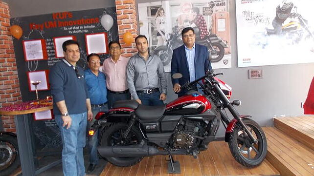 UM Motorcycles opens new showroom in Agra