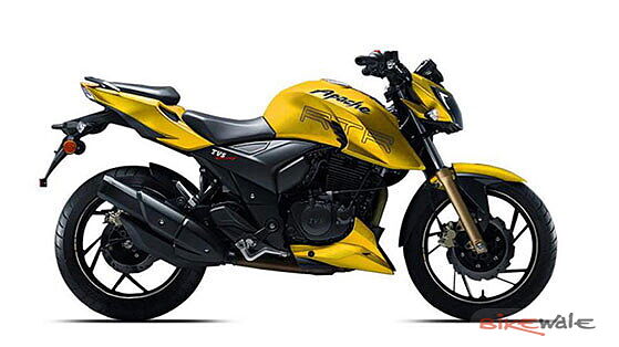 TVS launches BS-IV Apache series