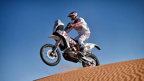 C S Santosh to compete in the 2017 Merzouga Rally
