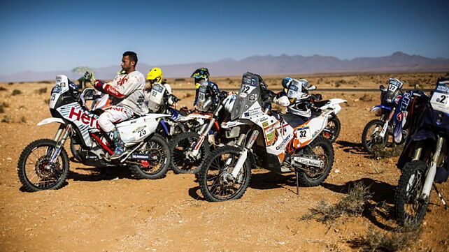 Juan Pedrero ends stage 2 of Merzouga Rally in fourth place