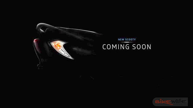 New TVS Scooty Zest teased ahead of official unveil
