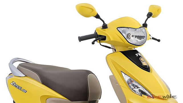 TVS launches BS-IV compliant Scooty Zest 110 in new colours