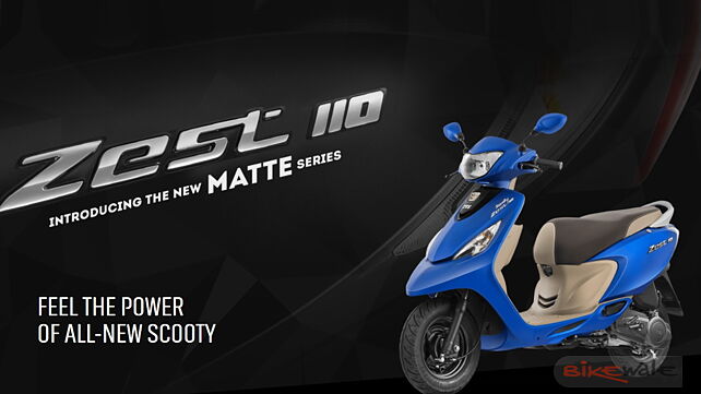 2017 TVS Scooty Zest 110 Picture Gallery