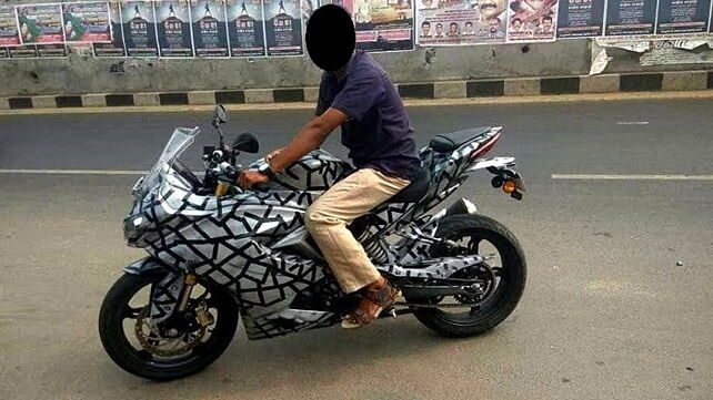 TVS Apache RR 310S spotted, launch likely soon