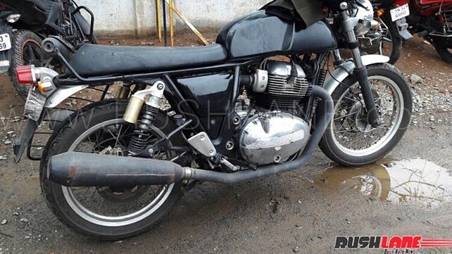 Royal Enfield GT 750 spotted again