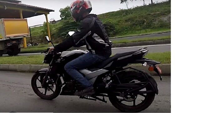TVS Apache RTR 160 spotted testing