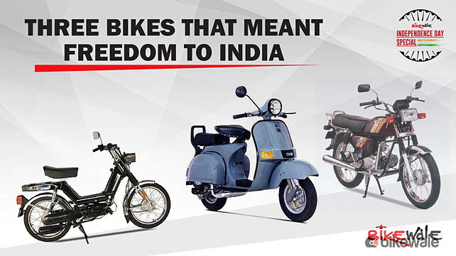 Three bikes that meant freedom to India