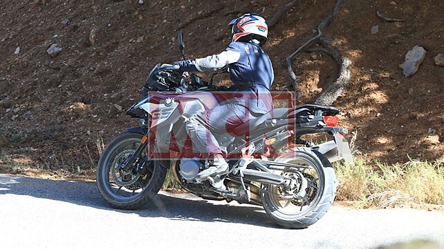 BMW F750 GS spotted testing again