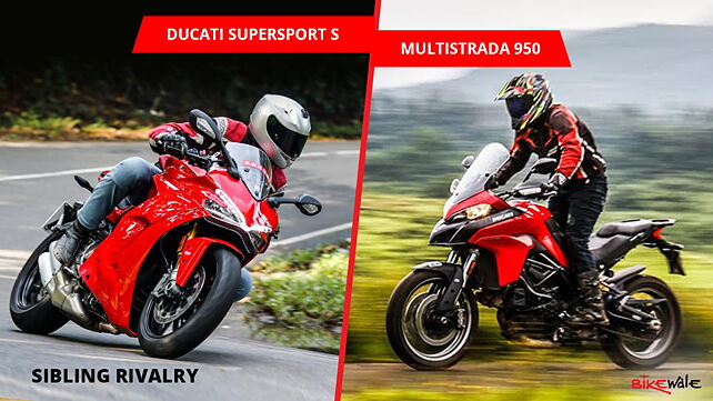 Ducati SuperSport S vs Multistrada 950: Sibling rivalry