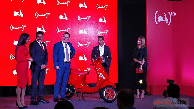 Vespa RED launched at Rs 87,099