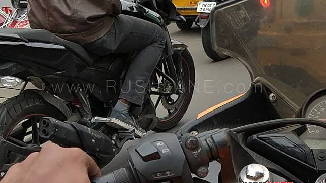 TVS continues testing Apache RTR 160