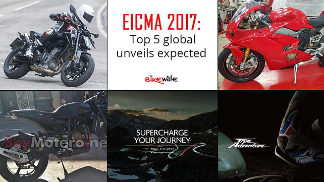 EICMA 2017: Top 5 Global Unveils Expected
