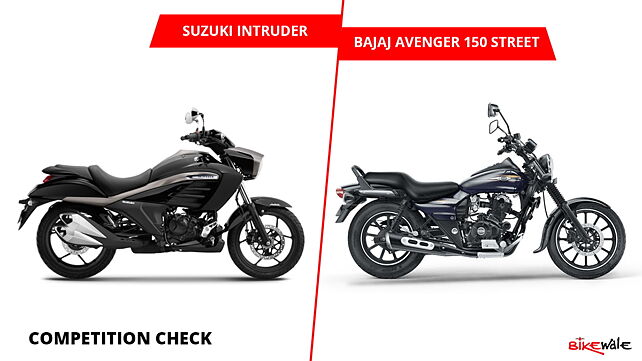 Suzuki Intruder vs Bajaj Avenger 150 Street Competition Check