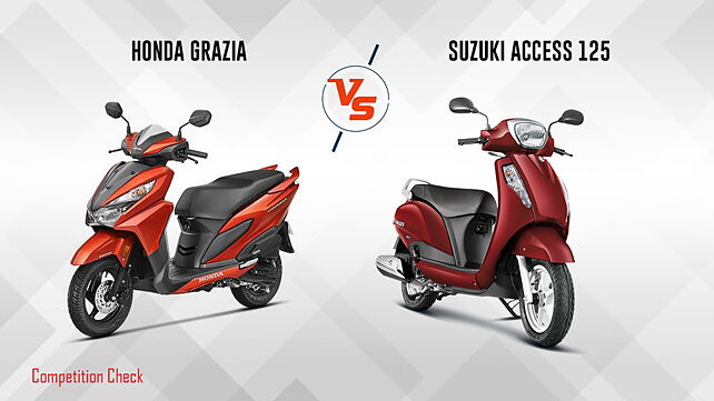 Honda Grazia vs Suzuki Access 125 Competition Check