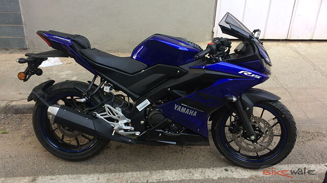 Production ready Yamaha YZF-R15 V 3.0 spied in India