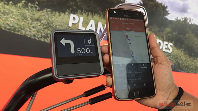 Maximus Pro motorcycle navigation device launched at India Bike Week