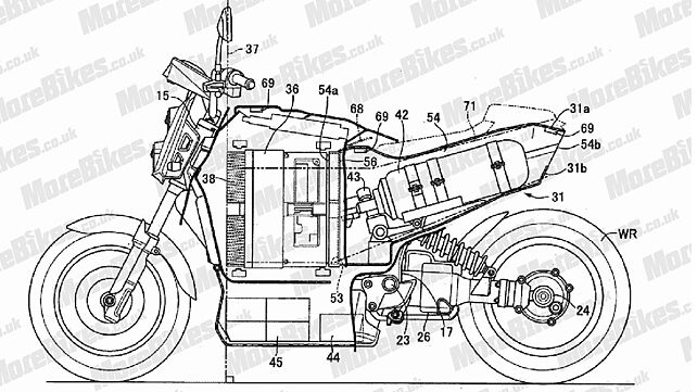 Honda patents fuel-cell technology for motorcycles