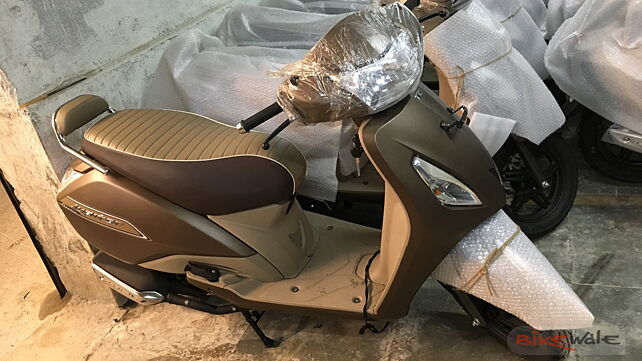 TVS Jupiter Classic spotted in new colour
