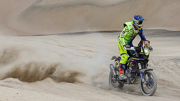 TVS Sherco maintains momentum through Stage 3 of Dakar 2018
