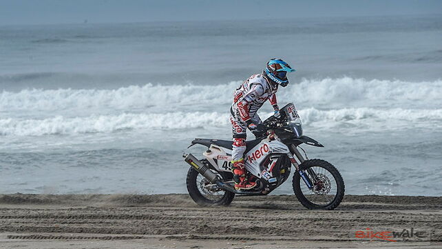 2018 Dakar Rally, Stage 4: Santosh makes up places while TVS Sherco stays steady