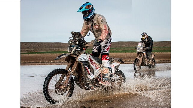 CS Santosh ups the pace in Stage 8 of Dakar 2018