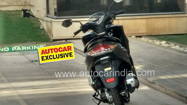 Suzuki Burgman Street scooter spotted in India; unveil at 2018 Auto Expo