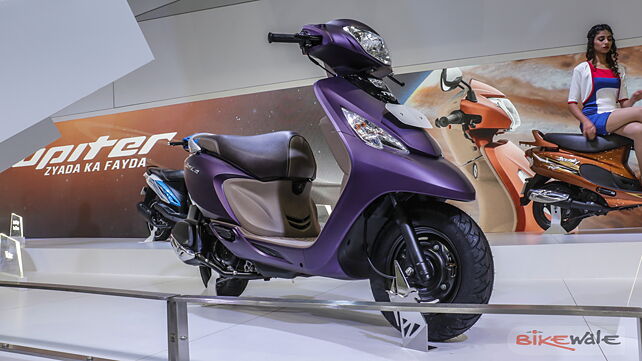 TVS launches new paint scheme for Scooty Zest 110