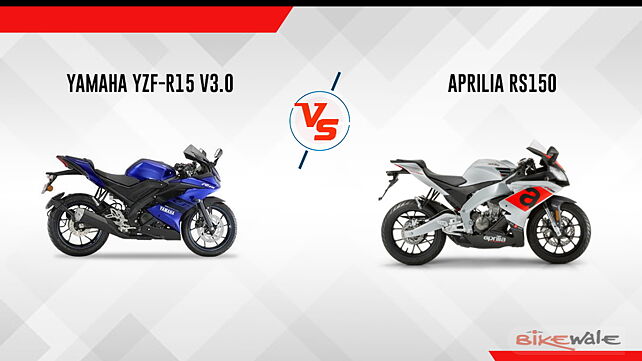 Yamaha YZF-R15 V3.0 vs Aprilia RS150: Spec comparison