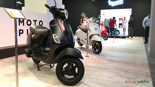 Vespa Notte debuts at Auto Expo 2018