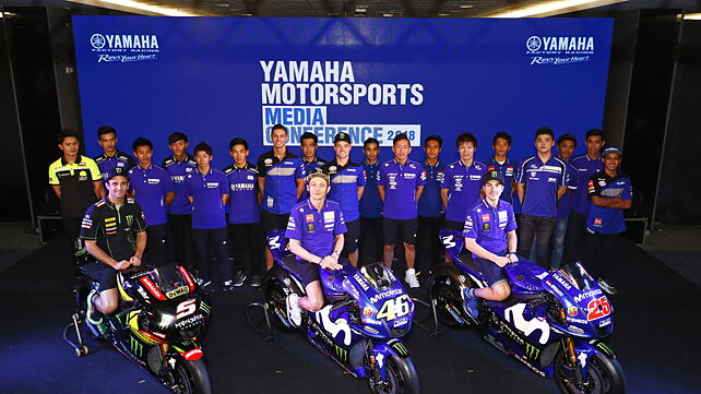 Yamaha presents its racing squad ahead of winter test at Buriram