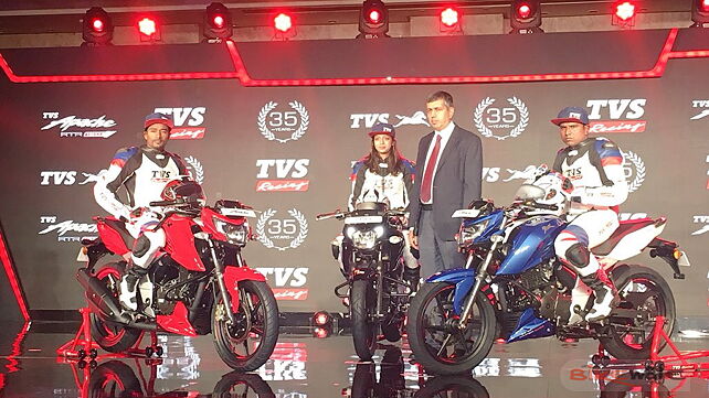 TVS Apache RTR 160 4V launched at Rs 81,490