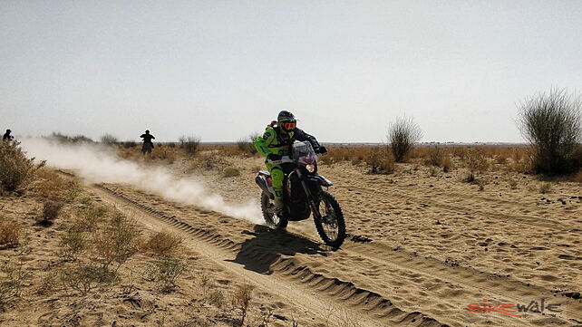 2018 Desert Storm: Aaron Mare leads as CS Santosh crashes out of Leg 3