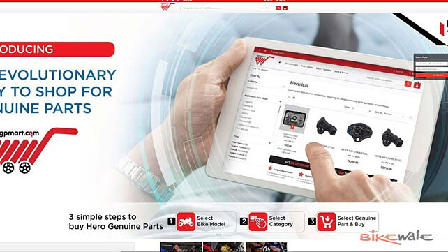 Hero MotoCorp launches e-commerce website for spares