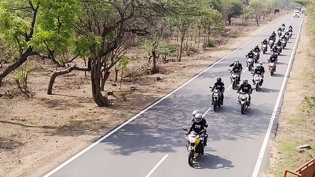 TVS concludes first Apache Owners Group ride of 2018