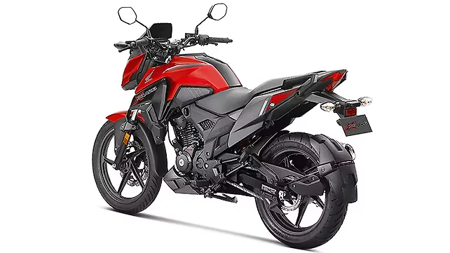 Images Of Honda X Blade Photos Bikewale Honda X Blade Rear Three Quarter Image