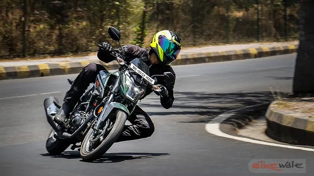 Honda X-Blade Cornering