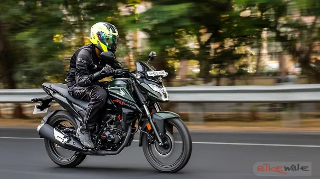 Honda X-Blade Cornering